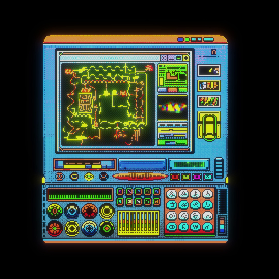 Retro Wave Control Core 900 Azuli